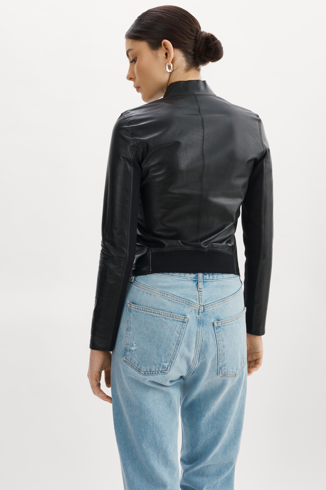 LAMARQUE Chapin Reversible Leather Bomber Jacket - ShopStyle