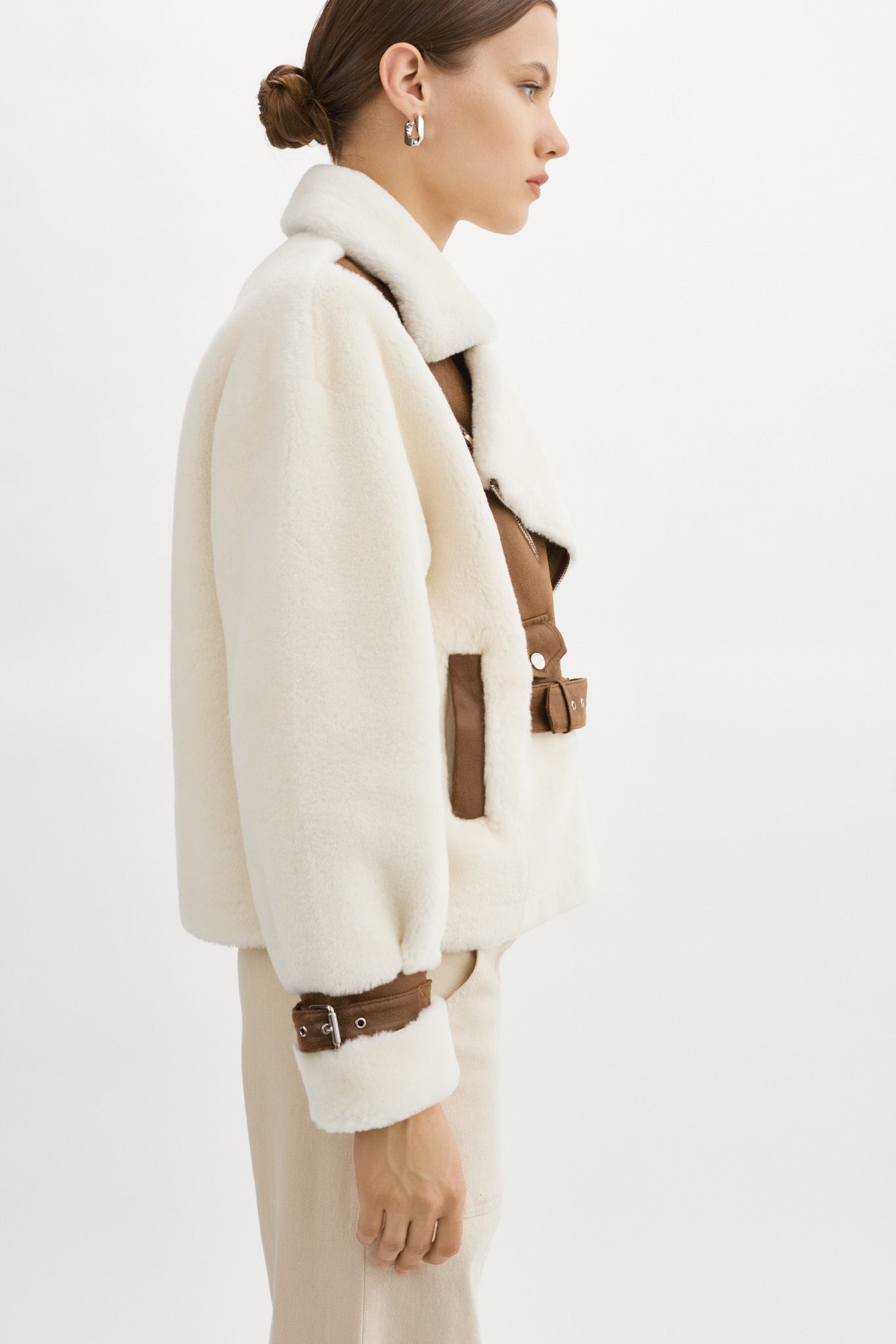 ELODY | Veste en fausse fourrure