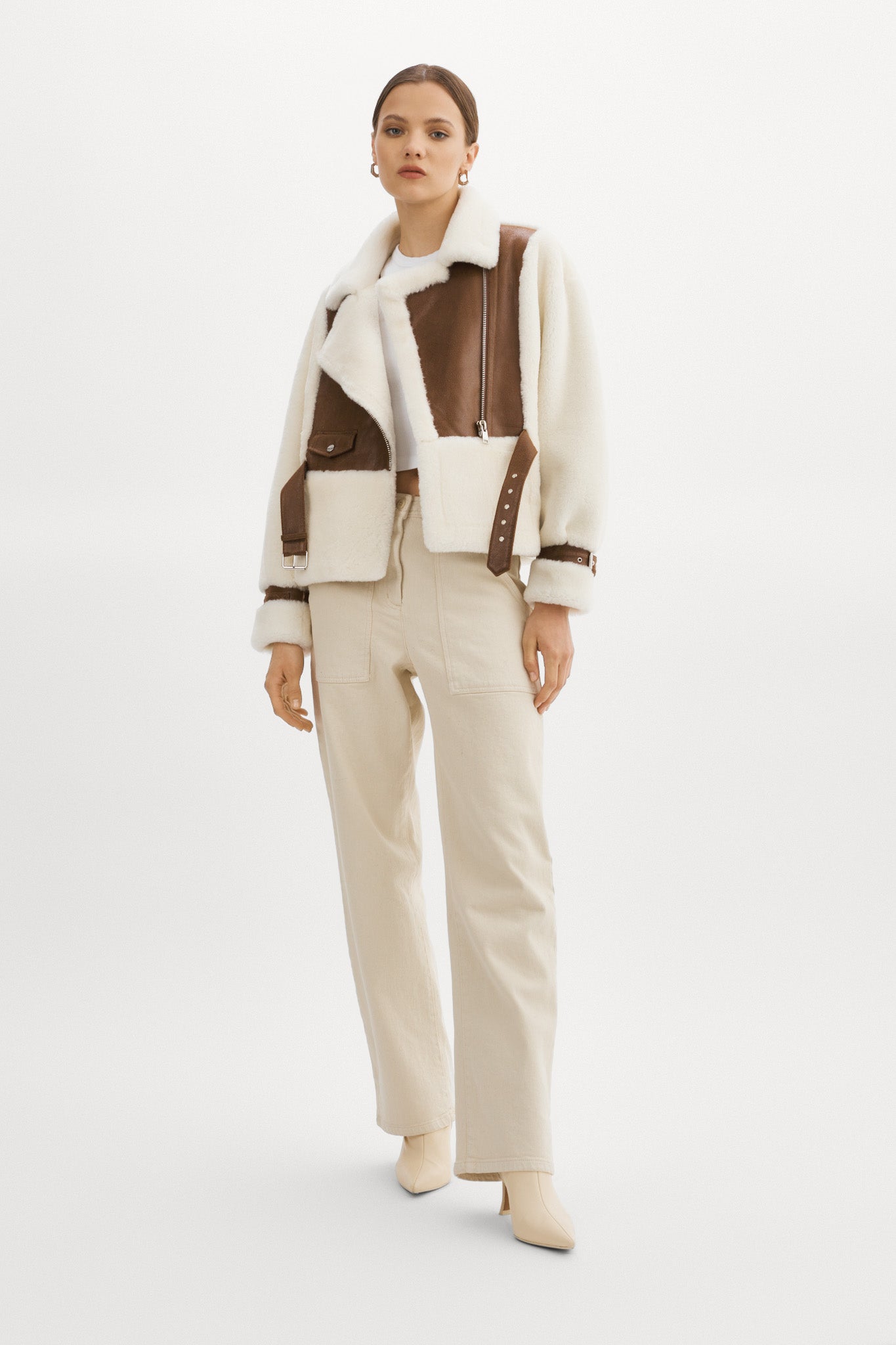 ELODY | Veste en fausse fourrure