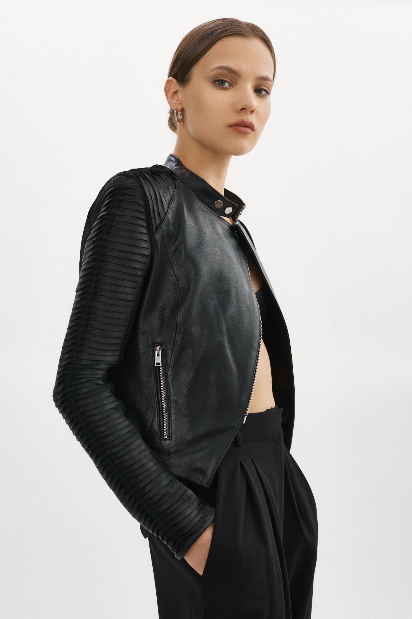 AZRA | Veste en cuir Signature
