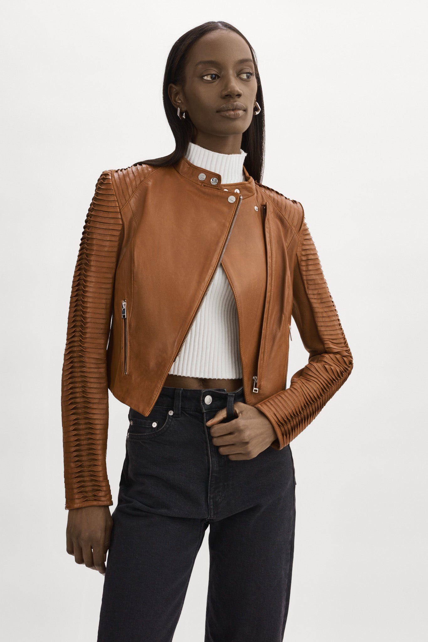 AZRA | Veste de cuir