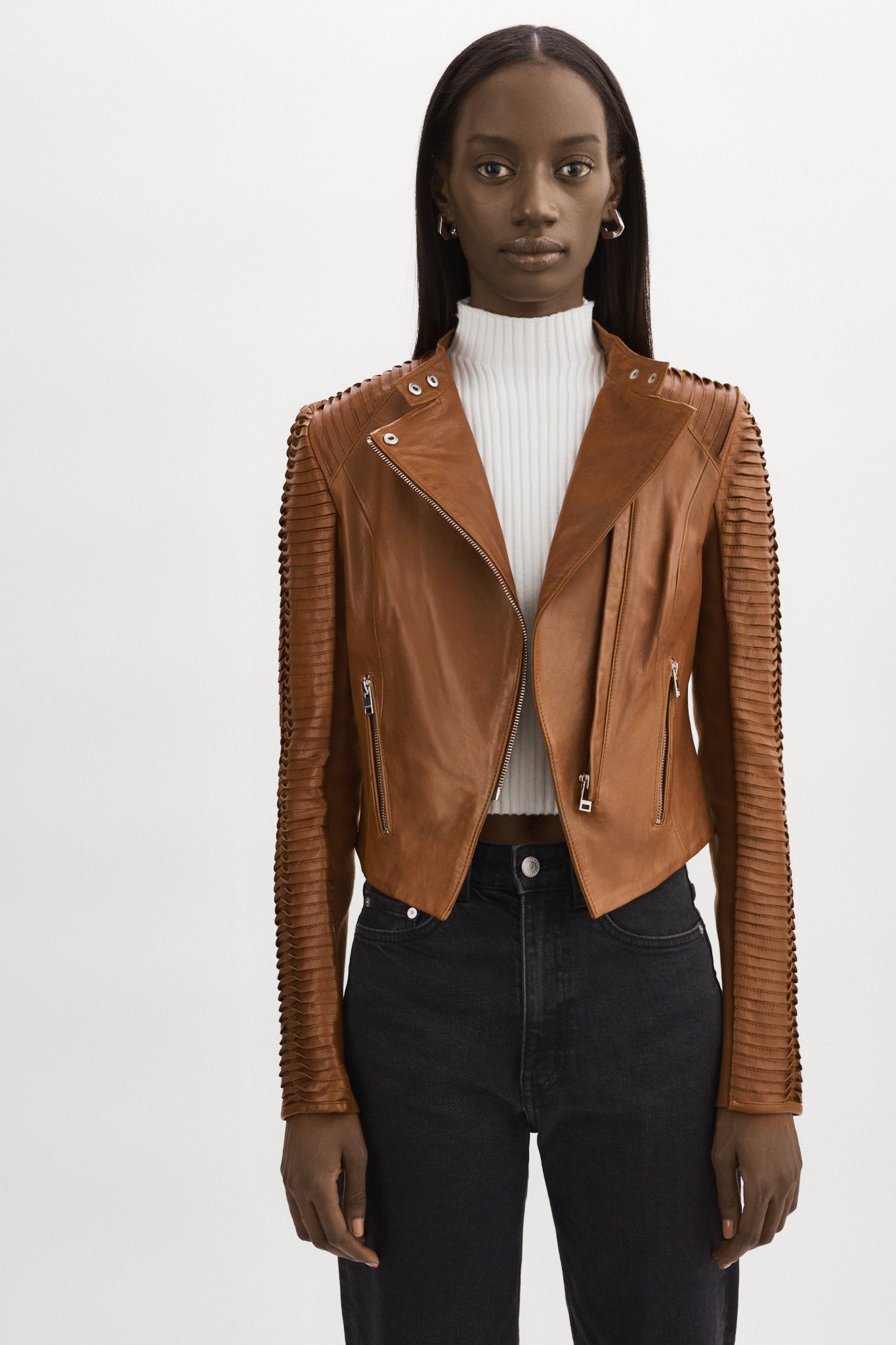 AZRA | Veste de cuir