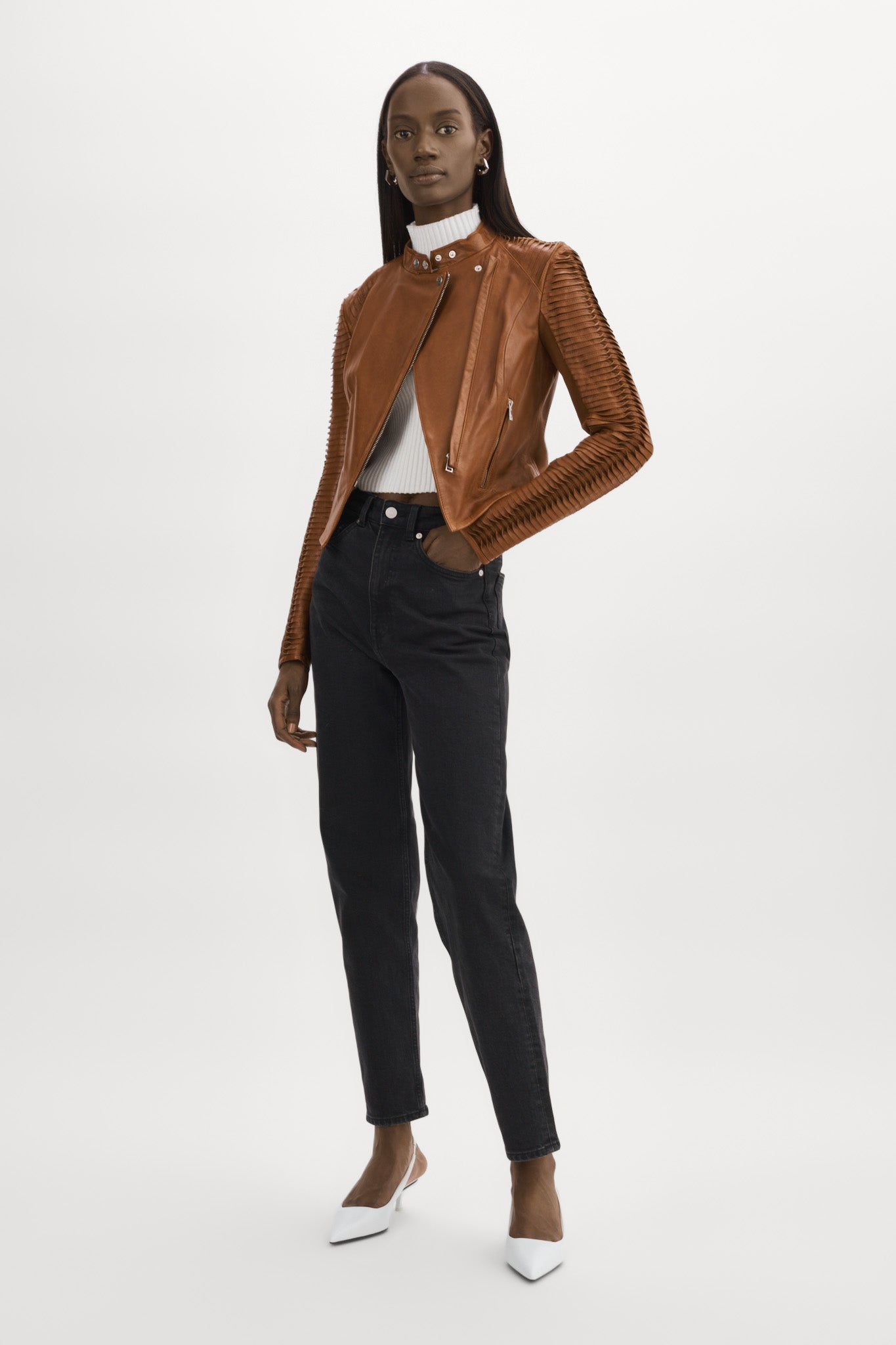 AZRA | Veste de cuir