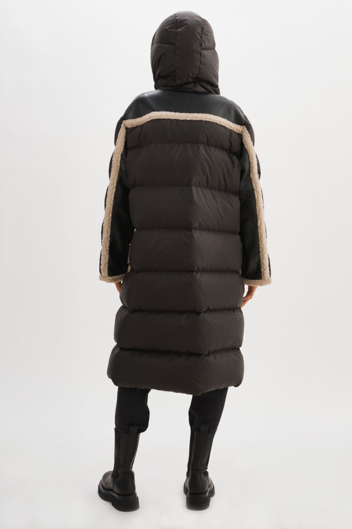 REXANA | Manteau polaire en matières mixtes
