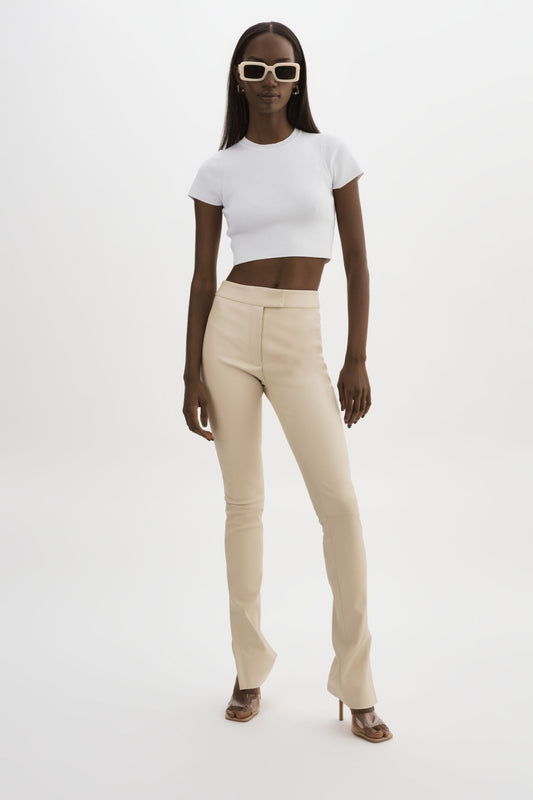 DAWN | Pantalon en cuir extensible