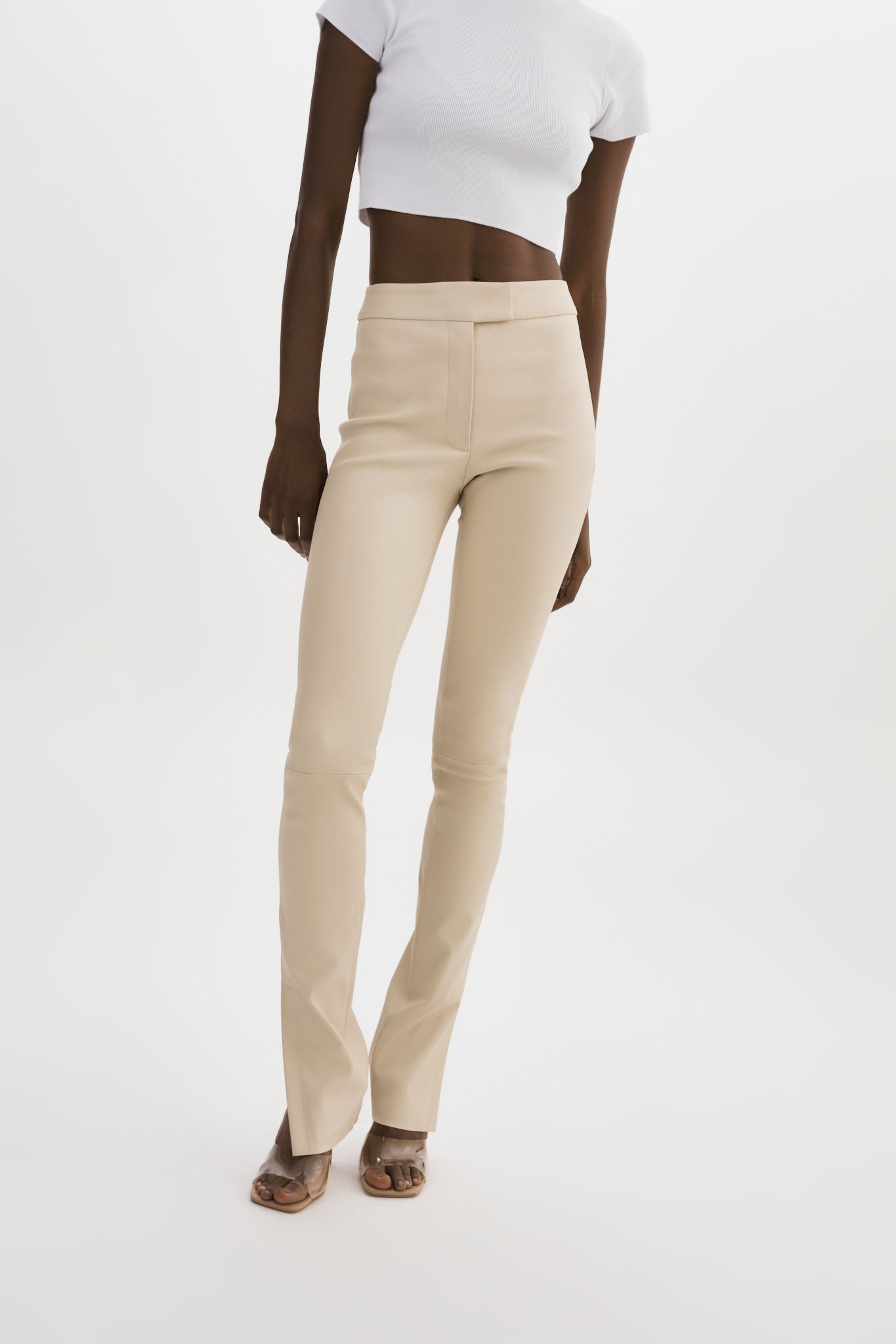 DAWN | Pantalon en cuir extensible