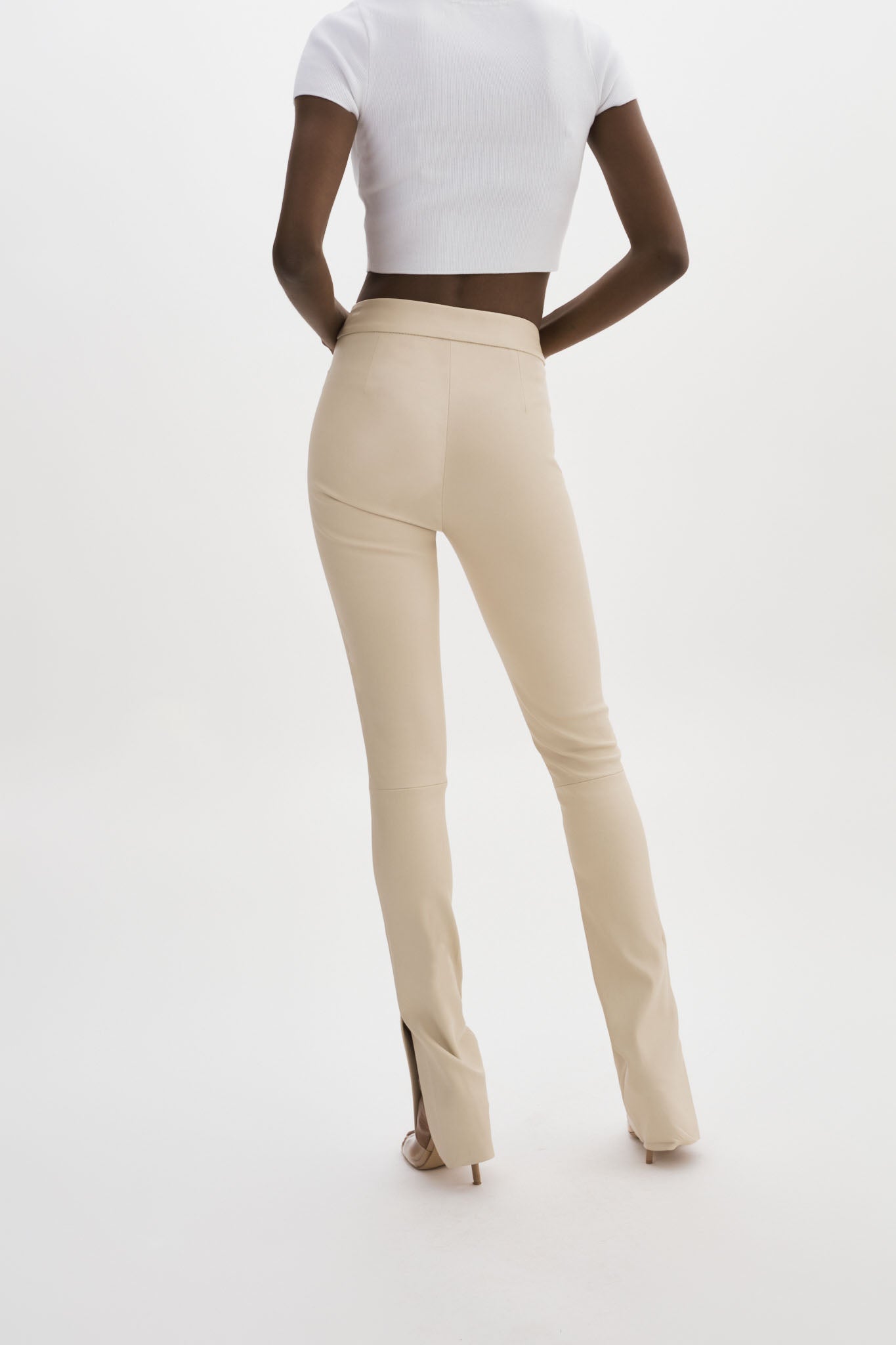 DAWN | Stretch Leather Pants