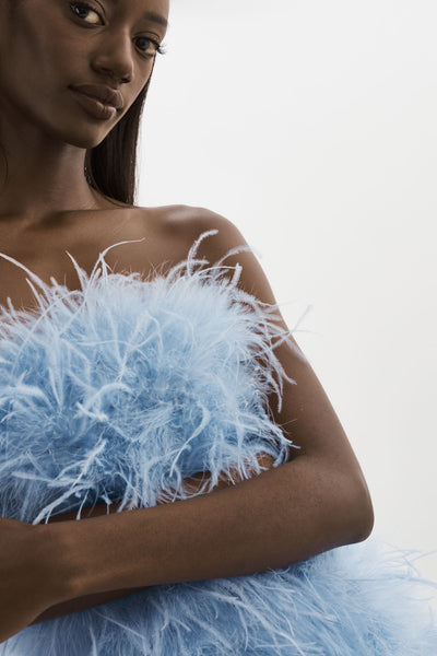 TRIANA | Feather Dress