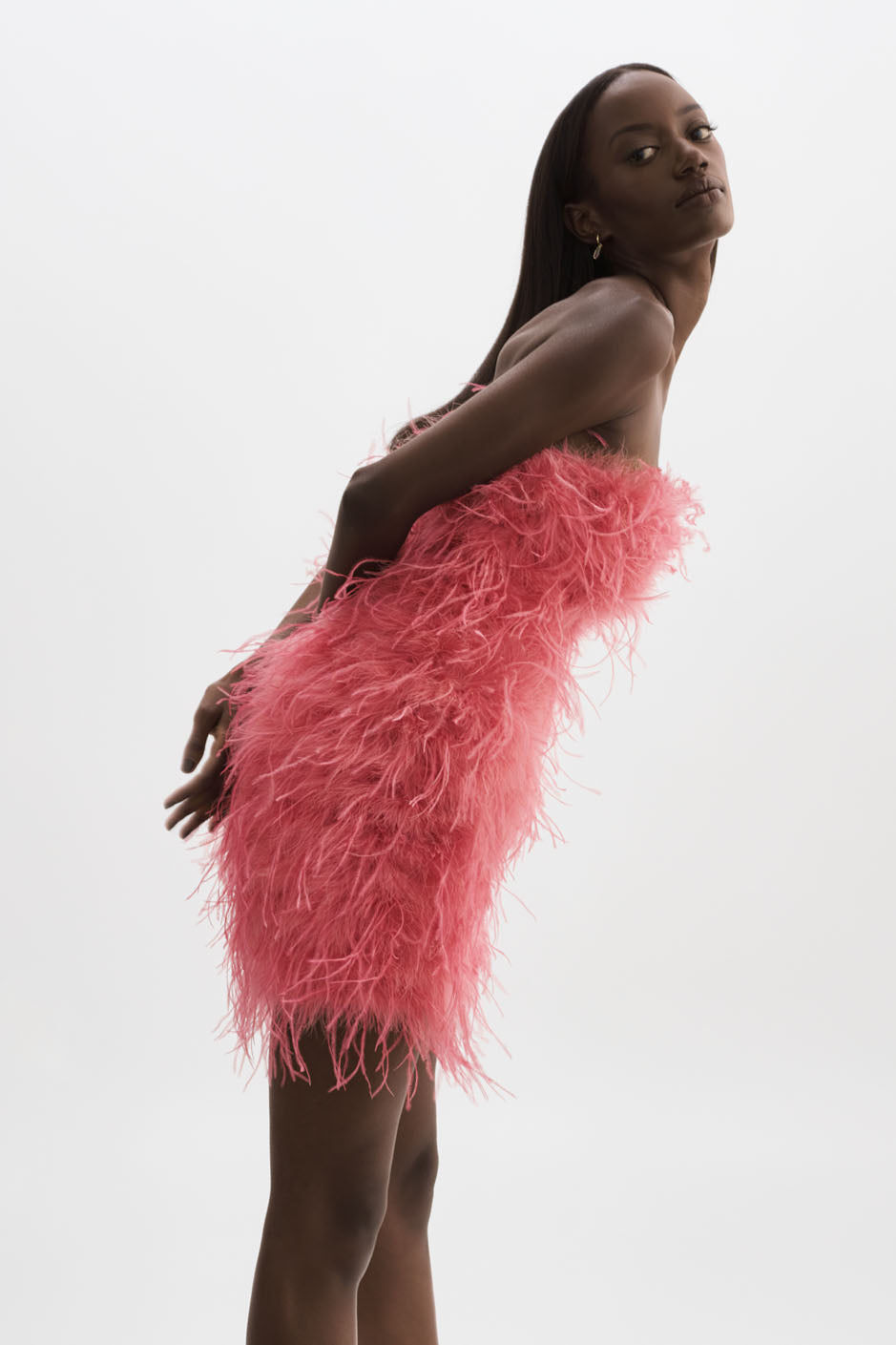 TRIANA | Feather Dress