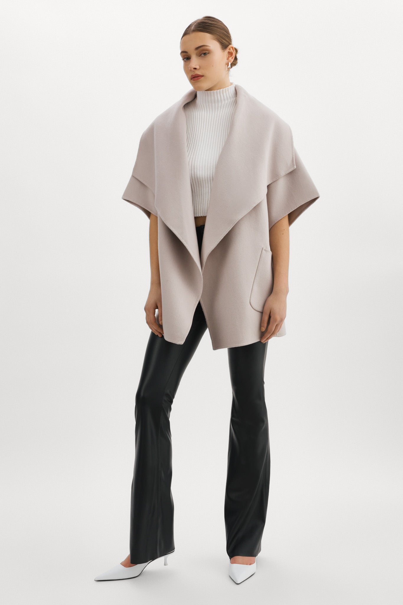 PENELOPE | Manteau en laine double face