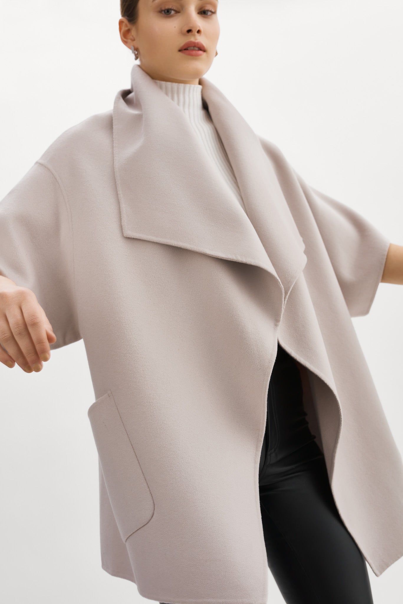 PENELOPE | Manteau en laine double face