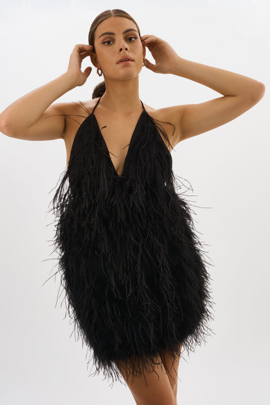 SOLVEIG | FEATHER DRESS