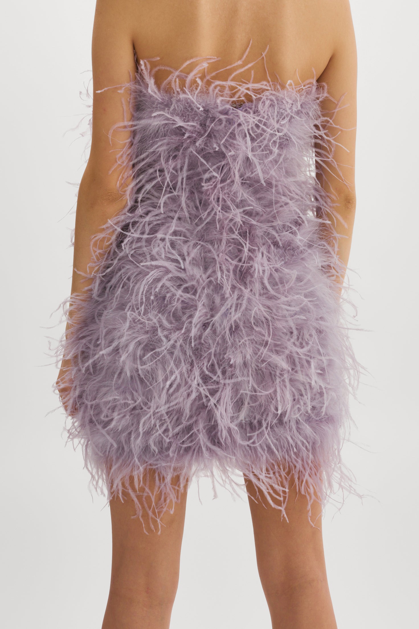 Lamarque Triana | Feather Dress - Lavender - XXSmall Lamarque Triana | Feather Dress - Lavender - XXSmall