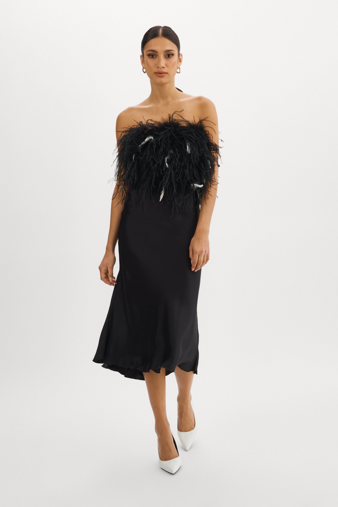 ZAINA | Feather Bustier