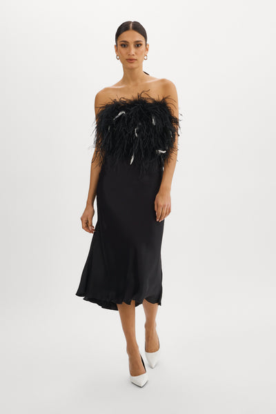ZAINA | Feather Bustier